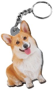 Welsh Corgi key chain