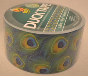 Peacock Feathers Duct Tape
