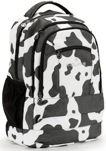 Cow Print 19" Backpack